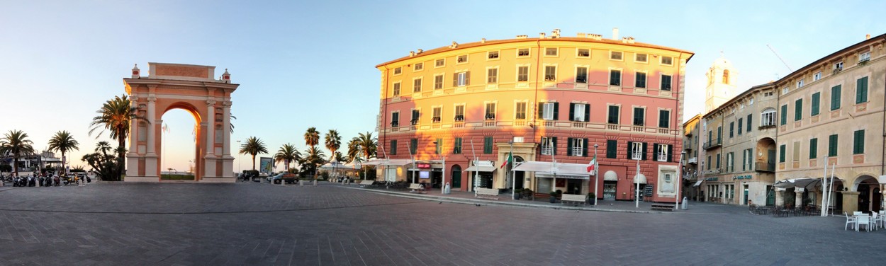 Finale Ligure am Morgen