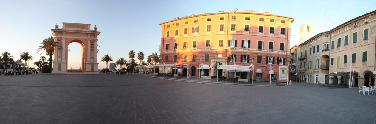 Finale Ligure am Morgen